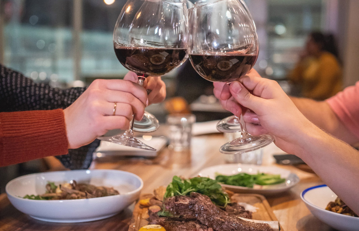 Dinner at 5 star hotel at Roma